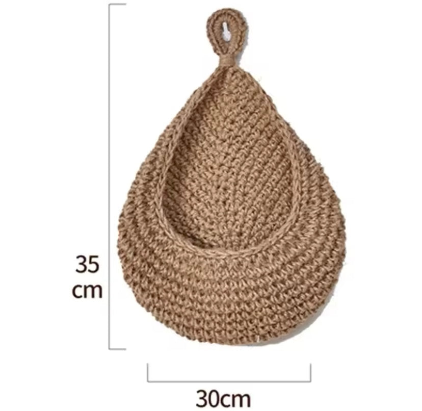 Handwoven Jute Basket
