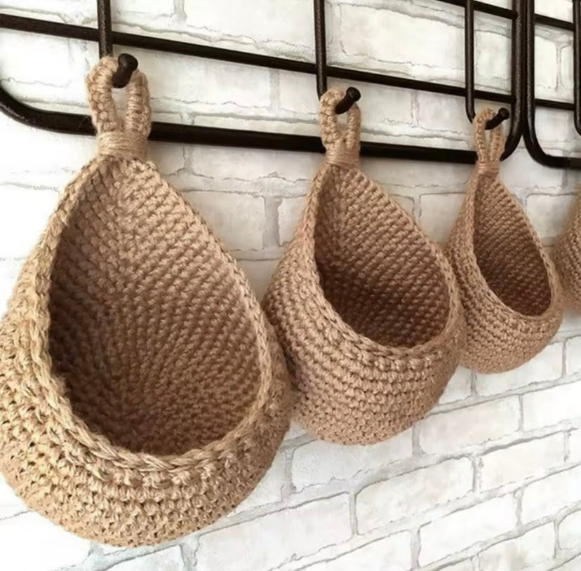 Handwoven Jute Basket