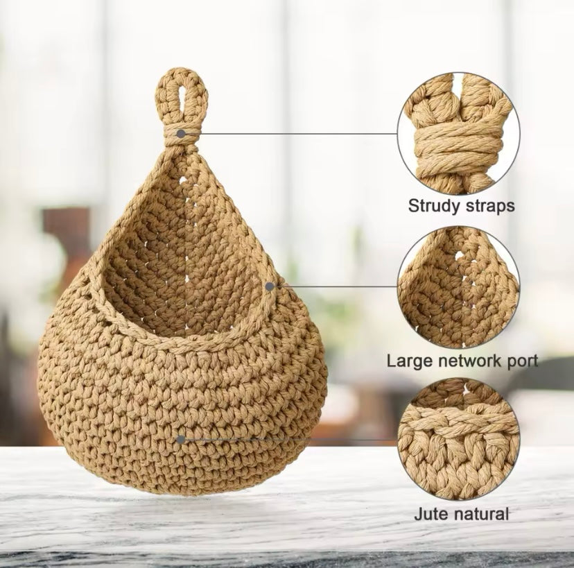 Handwoven Jute Basket