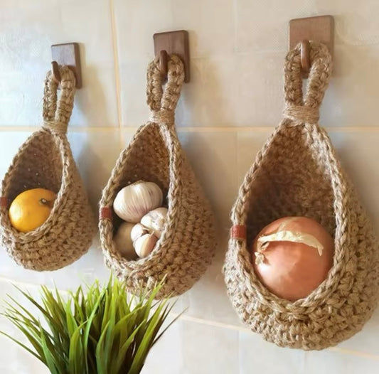 Handwoven Jute Basket
